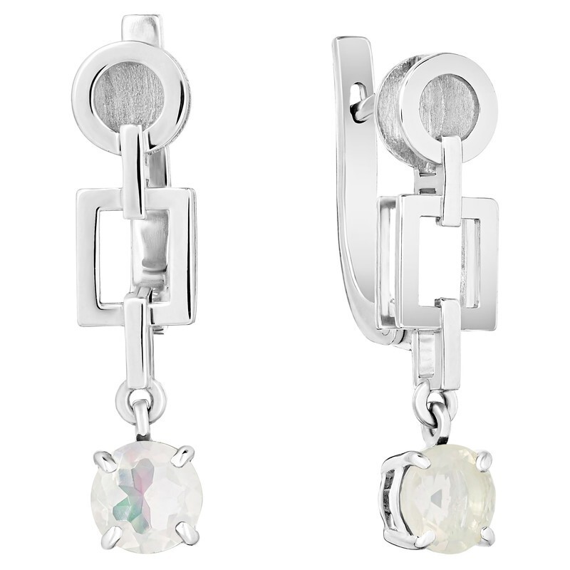 

Серьги из серебра с опалом LAZURIT-ONLINE 7794AG, 7794AG