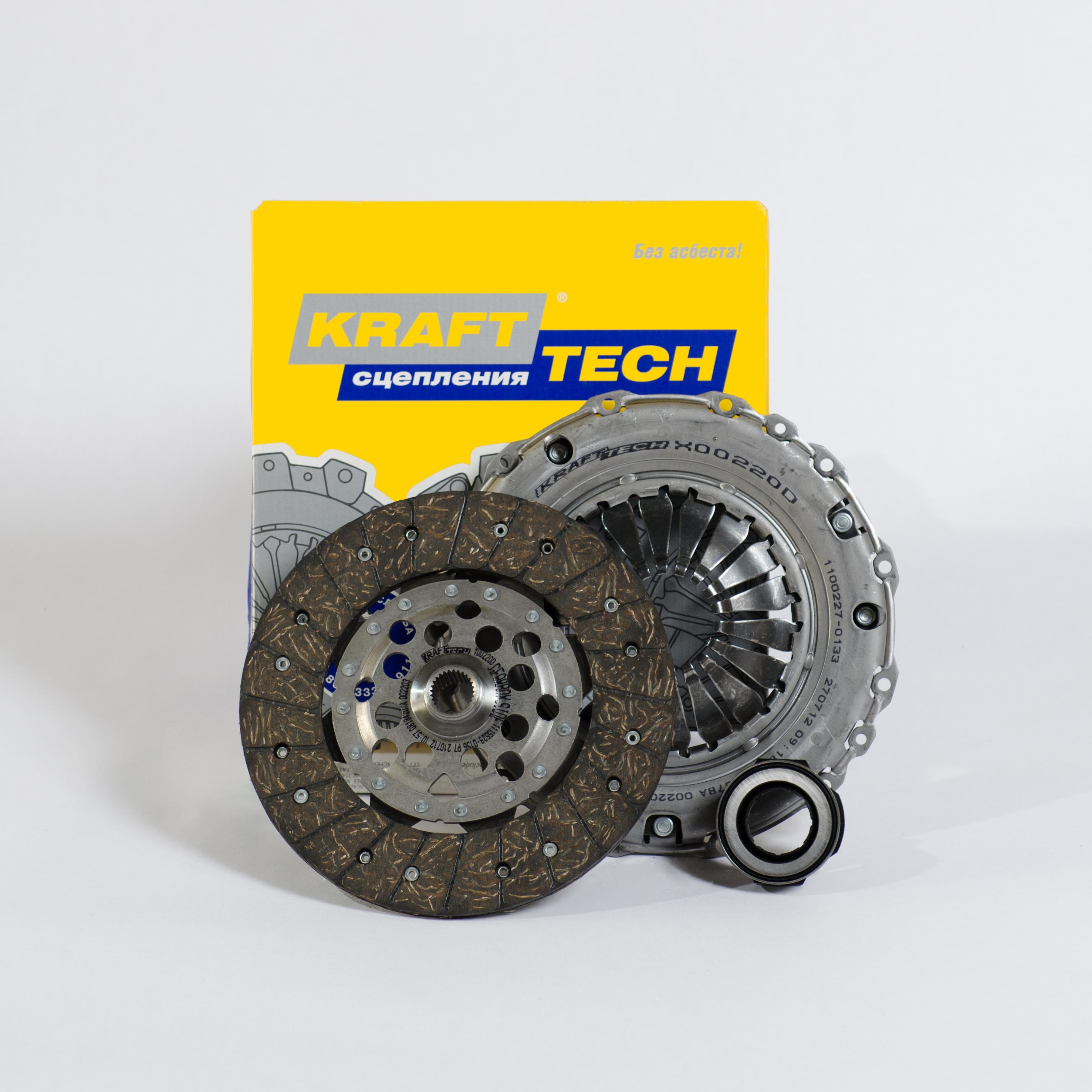 

Комплект Сцепления Vw Transporter 4 2.4/2.5 KraftTech W00220D