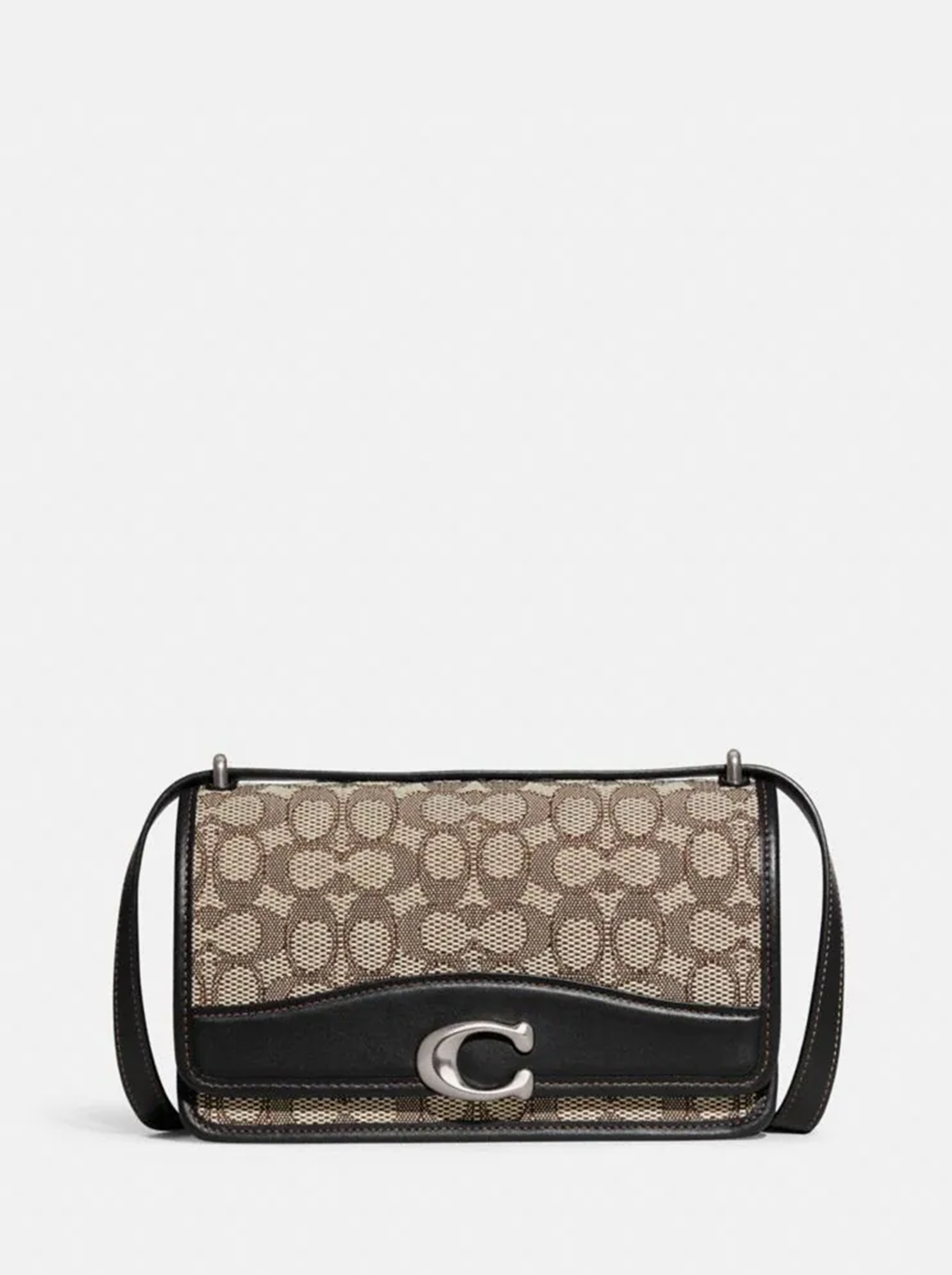 

Сумка женская Coach CH0240 бежевая 14x23x7, Бежевый, CH0240