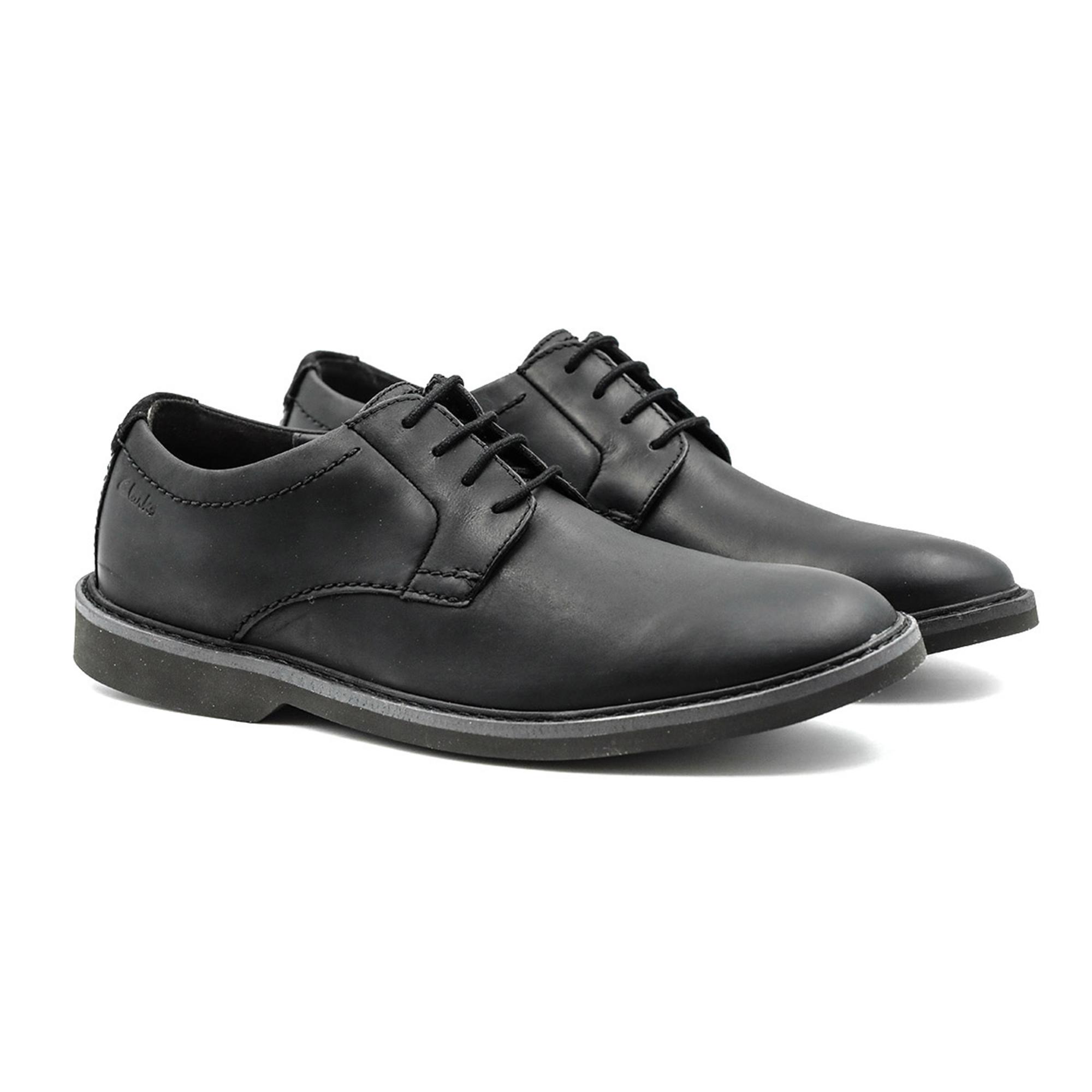 

Полуботинки мужские Clarks Atticus LTLace 26163239 черные 45 EU, Atticus LTLace 26163239
