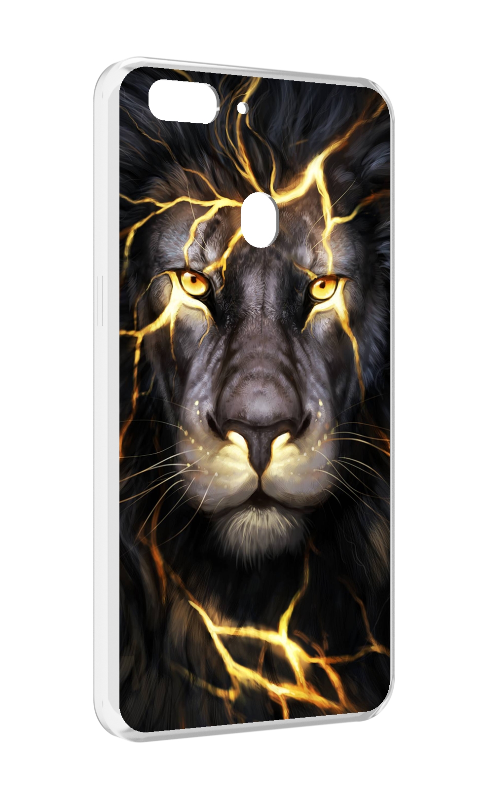 

Чехол MyPads Светящийся-лев мужской для Oppo Realme 2, Прозрачный, Tocco