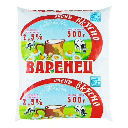 

Варенец 2,5% 500 мл