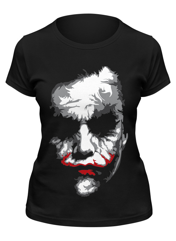

Футболка женская Printio Джокер (joker) черная S, Джокер (joker)