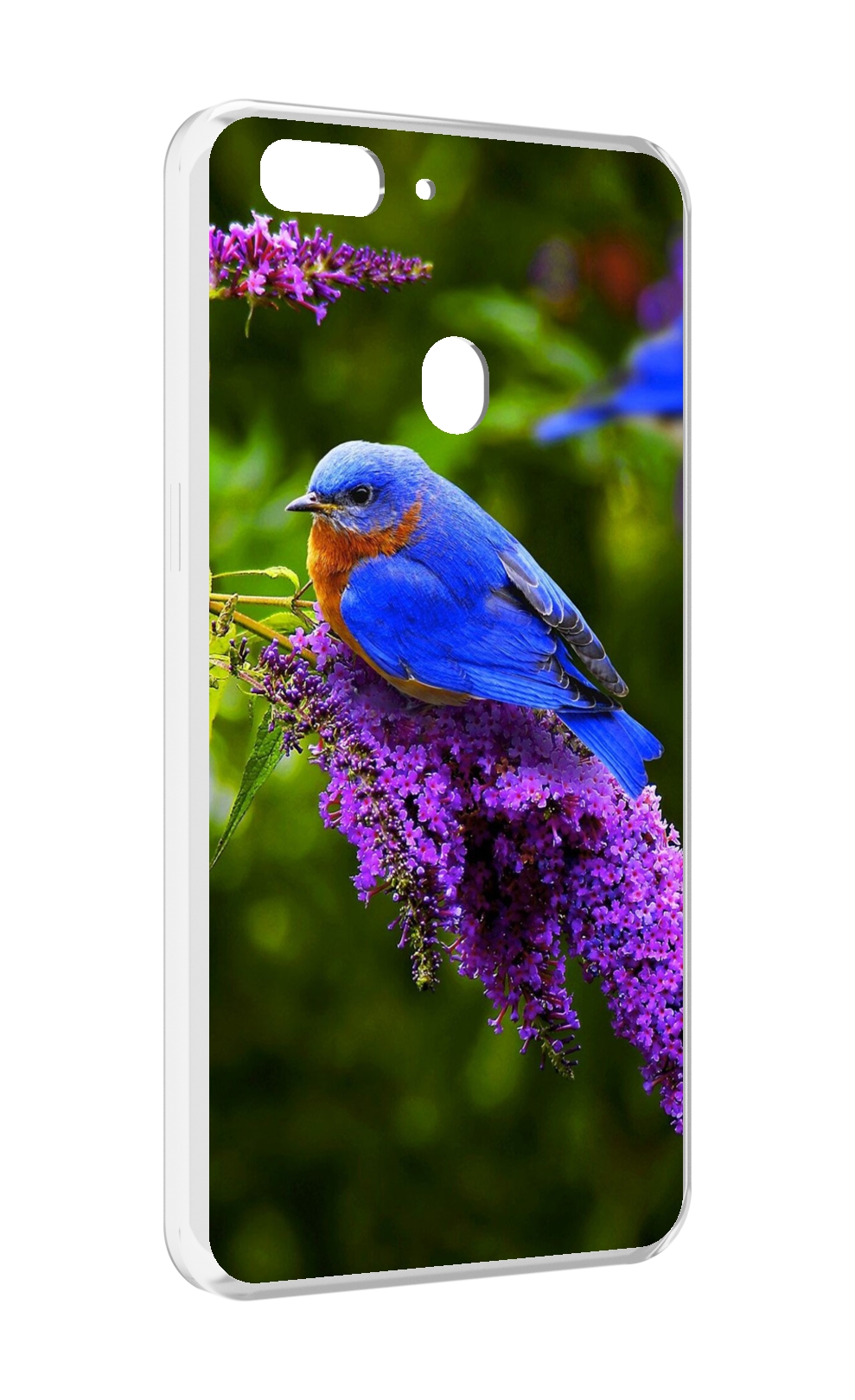 

Чехол MyPads Птица-сиреневая для Oppo Realme 2, Прозрачный, Tocco