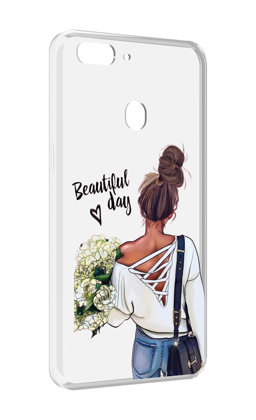 

Чехол MyPads Прекрасный-день для Oppo Realme 2, Прозрачный, Tocco