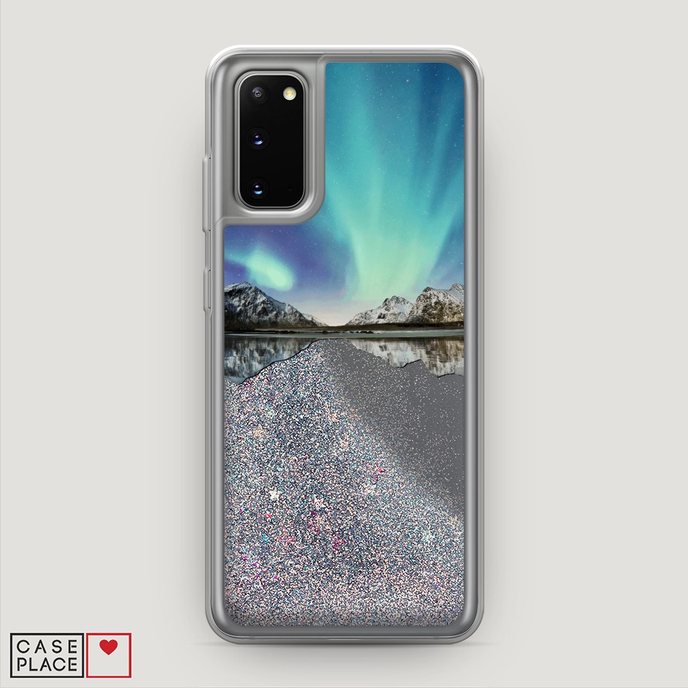 

Чехол Awog на Samsung Galaxy S20 "Горное озеро и сияние", Разноцветный, 29291-1