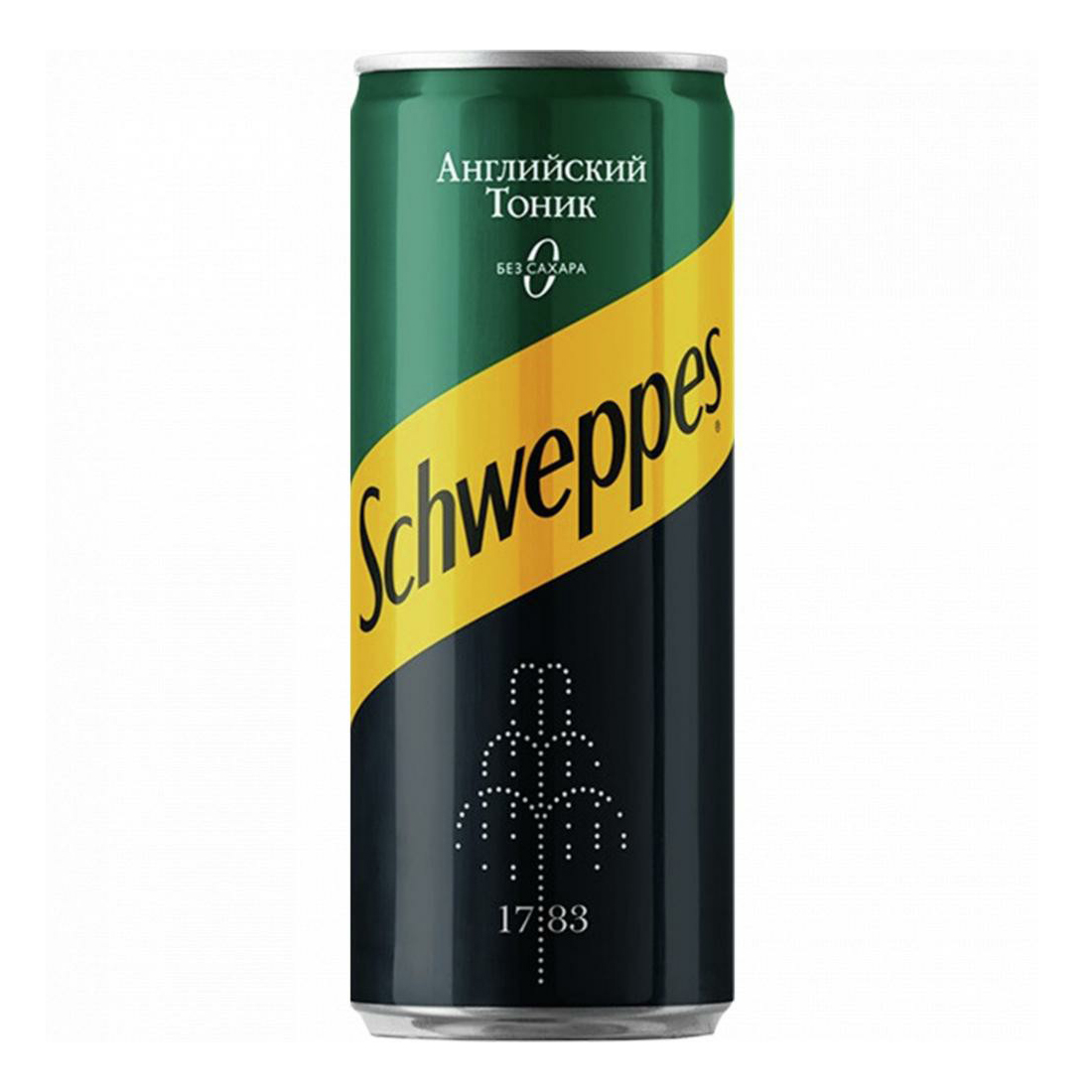 фото Газированный напиток schweppes английский тоник 0,33 л