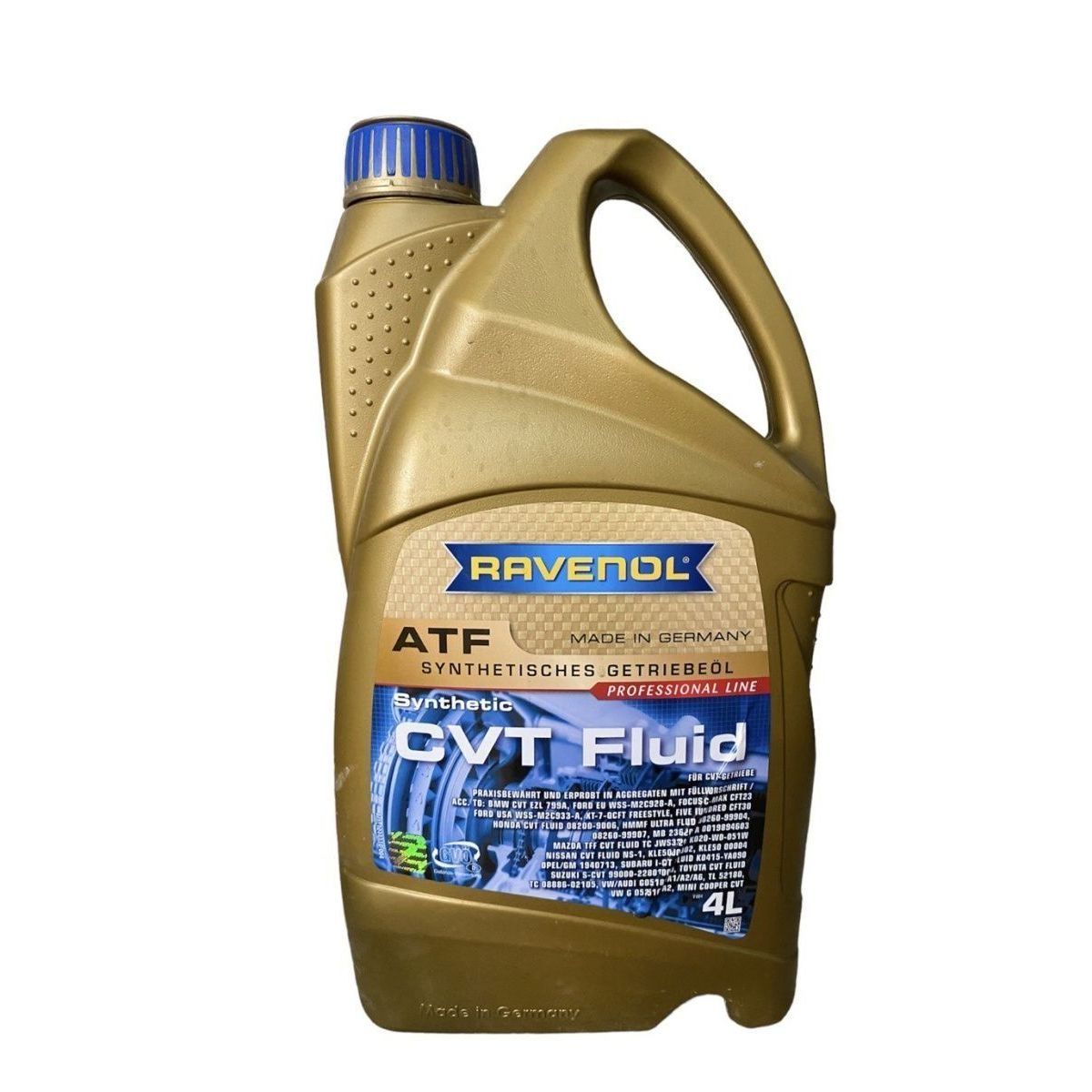 

Трансмиссионное масло RAVENOL 4014835732599 CVT Fluid