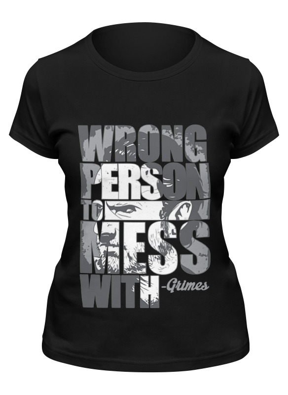 

Футболка женская Printio Ходячие мертвецы (the walking dead) черная 2XL, Черный, Ходячие мертвецы (the walking dead)