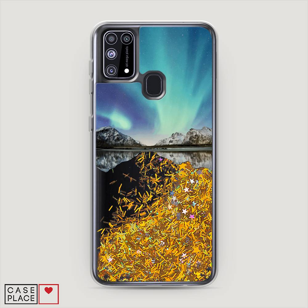 

Чехол Awog на Samsung Galaxy M31 / Самсунг M31 "Горное озеро и сияние", Разноцветный, 2100790-1