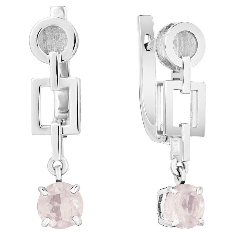 

Серьги из серебра с кварцем LAZURIT-ONLINE 7793PD, 7793PD