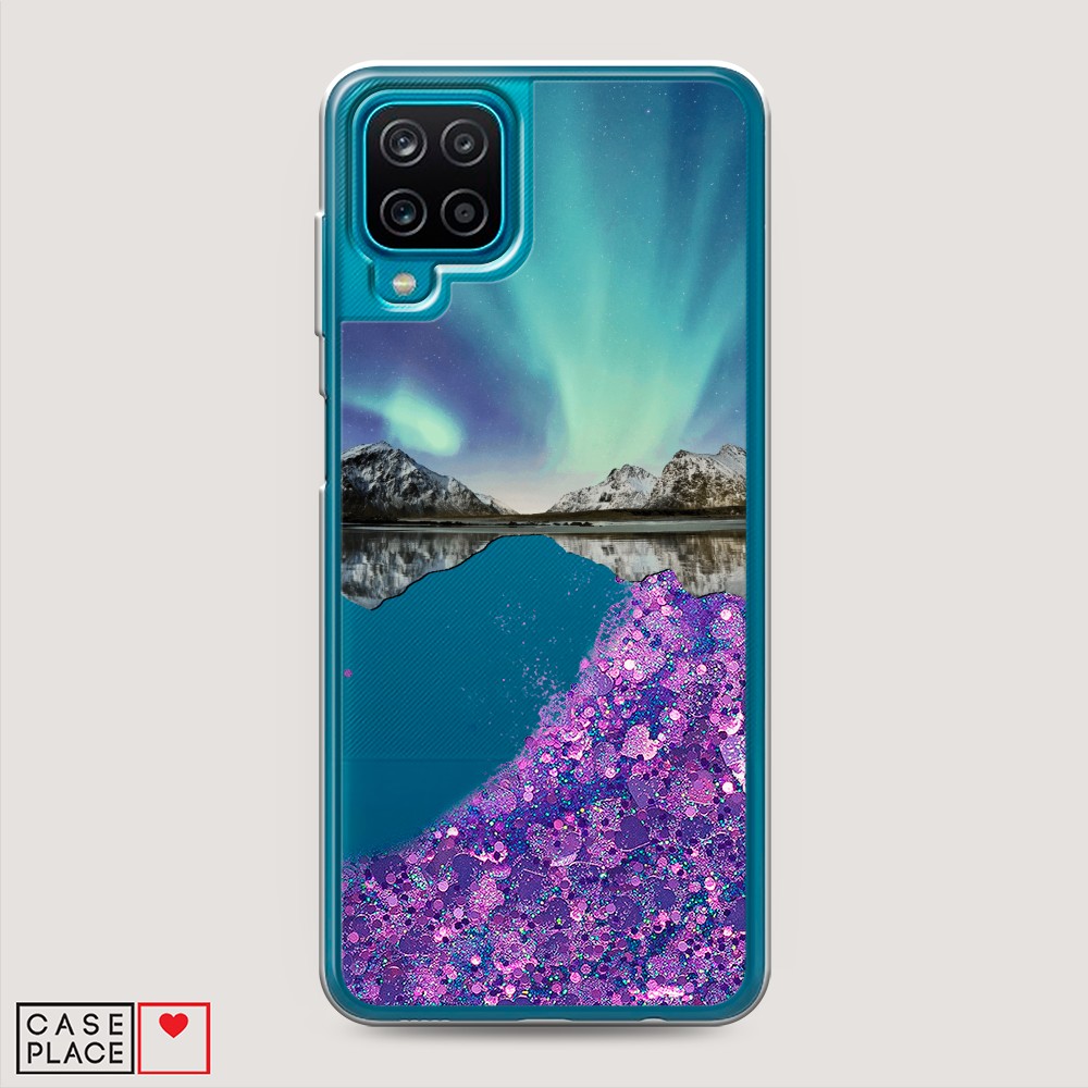

Чехол Awog на Samsung Galaxy M12 / Самсунг M12 "Горное озеро и сияние", Разноцветный, 2102692-1