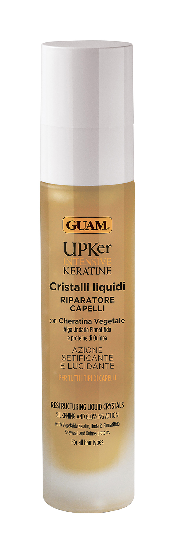 Масло для волос Guam Upker Intensive Keratine Restructuring Liquid Crystals 50мл