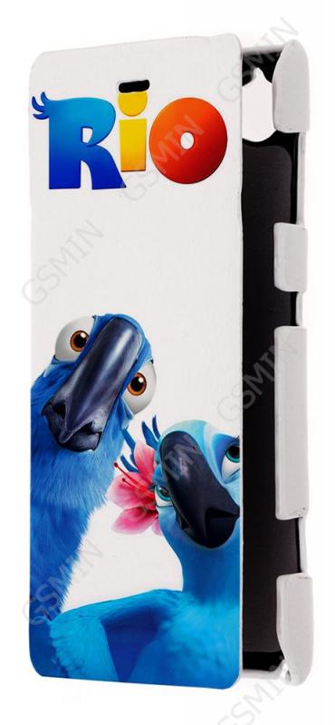 

Чехол Armor Case для Sony Xperia L Дизайн 17, Белый