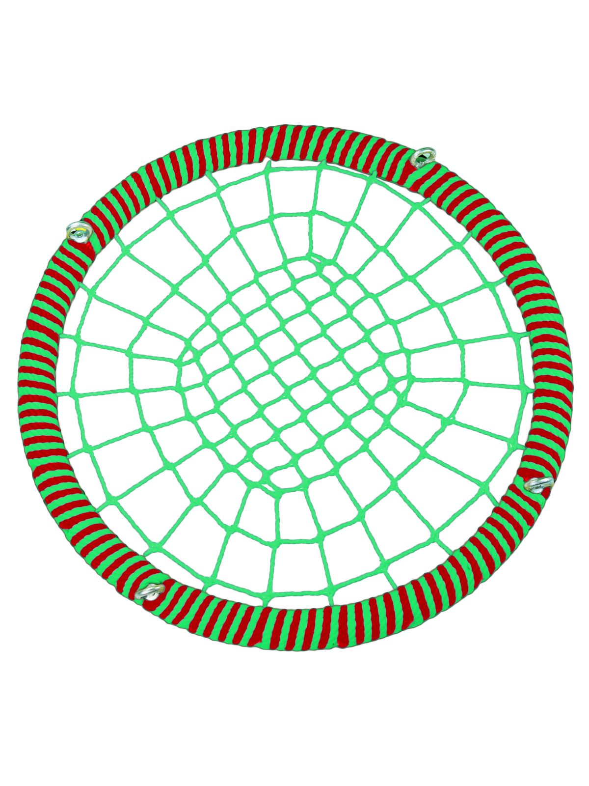 фото Подвесные качели гнездо размер80 см толщина обода 72 мм армированный канат обода 16 мм jinn