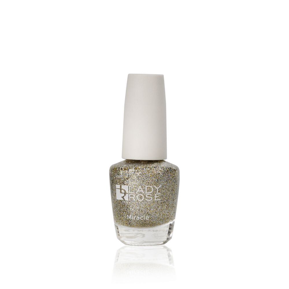 

Быстросохнущий лак для ногтей Lady Rose Miracle 658 15мл, Золотистый