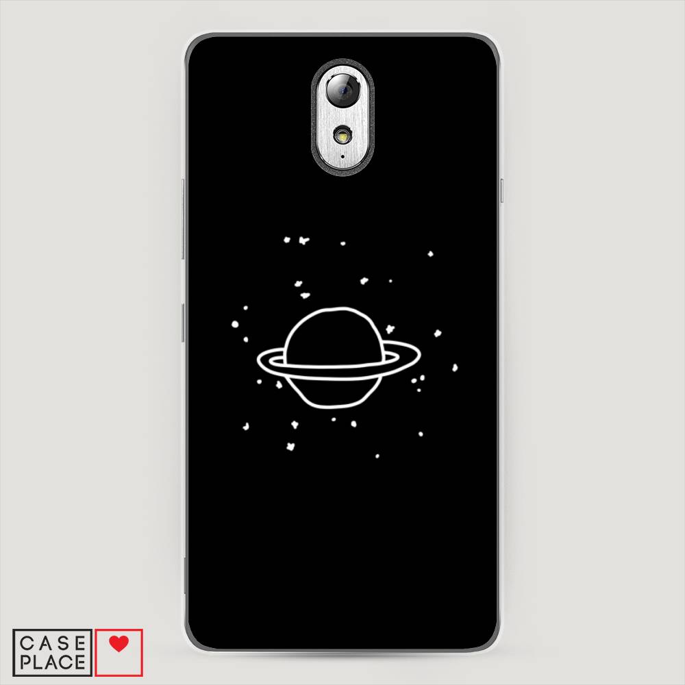 

Чехол Awog на Lenovo Vibe P1m / Леново Vibe P1m "Дудл Юпитера", Белый;черный, 111350-4