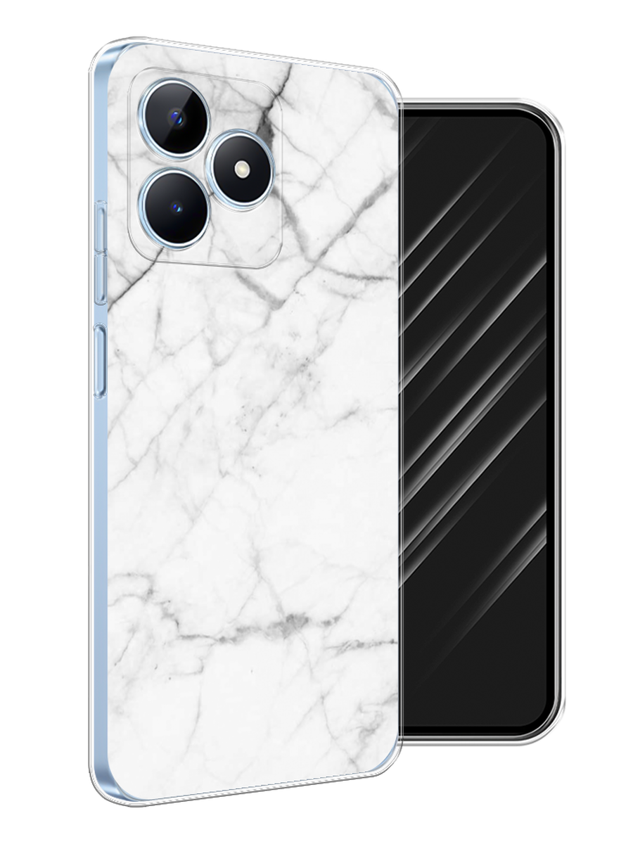

Чехол Awog на Realme C60 "Светлый мрамор", Серый, 2516550-1