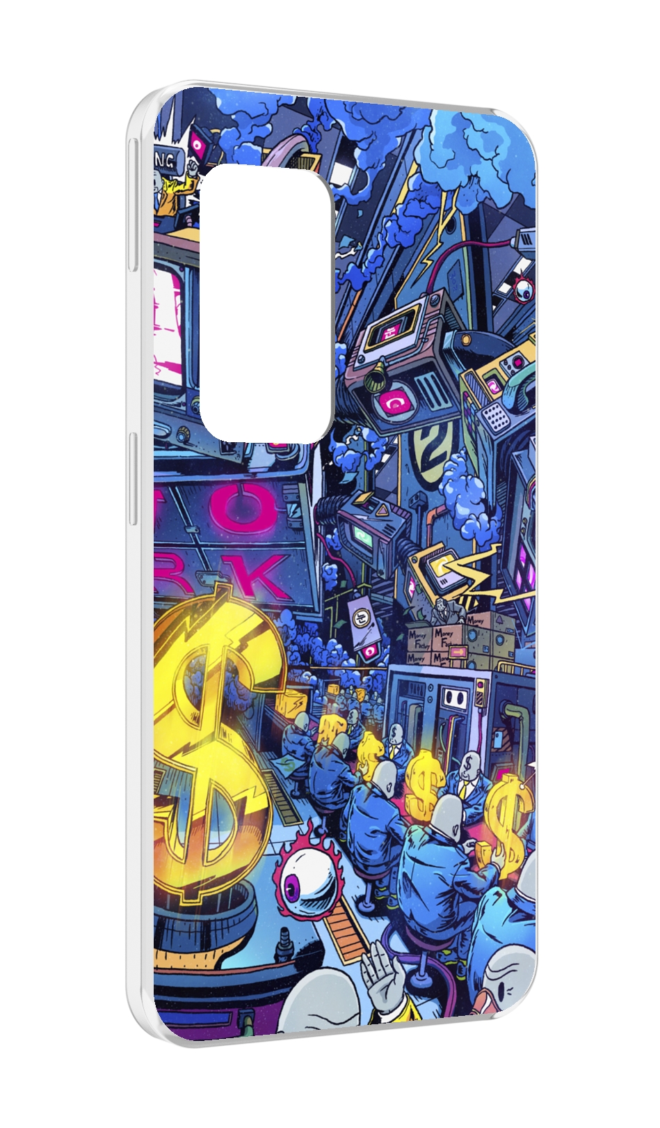 

Чехол MyPads футуристичная картинка для UleFone Power Armor X11 Pro, Прозрачный, Tocco