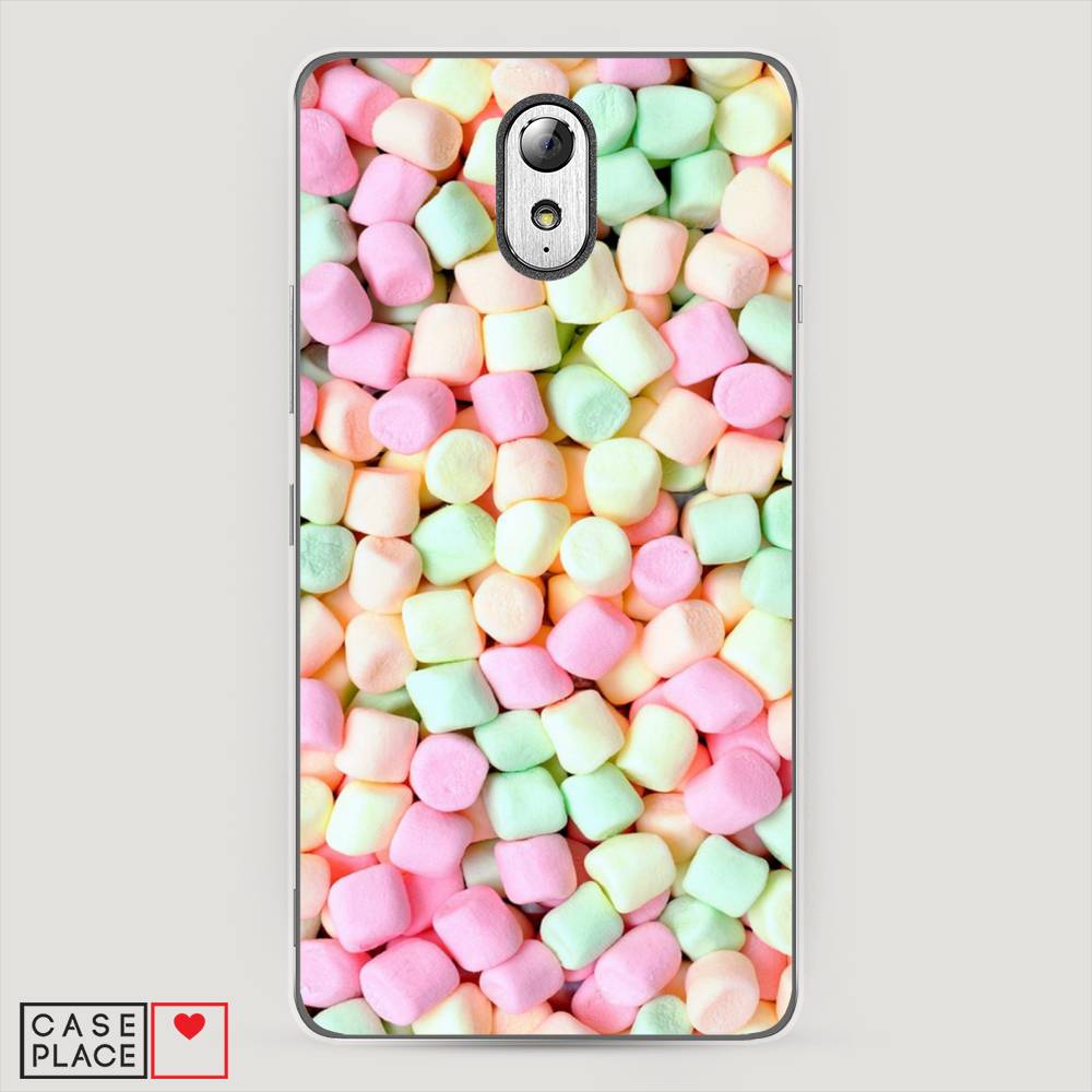 

Чехол Awog на Lenovo Vibe P1m / Леново Vibe P1m "Marshmallows", Зеленый;желтый;розовый, 111350-10