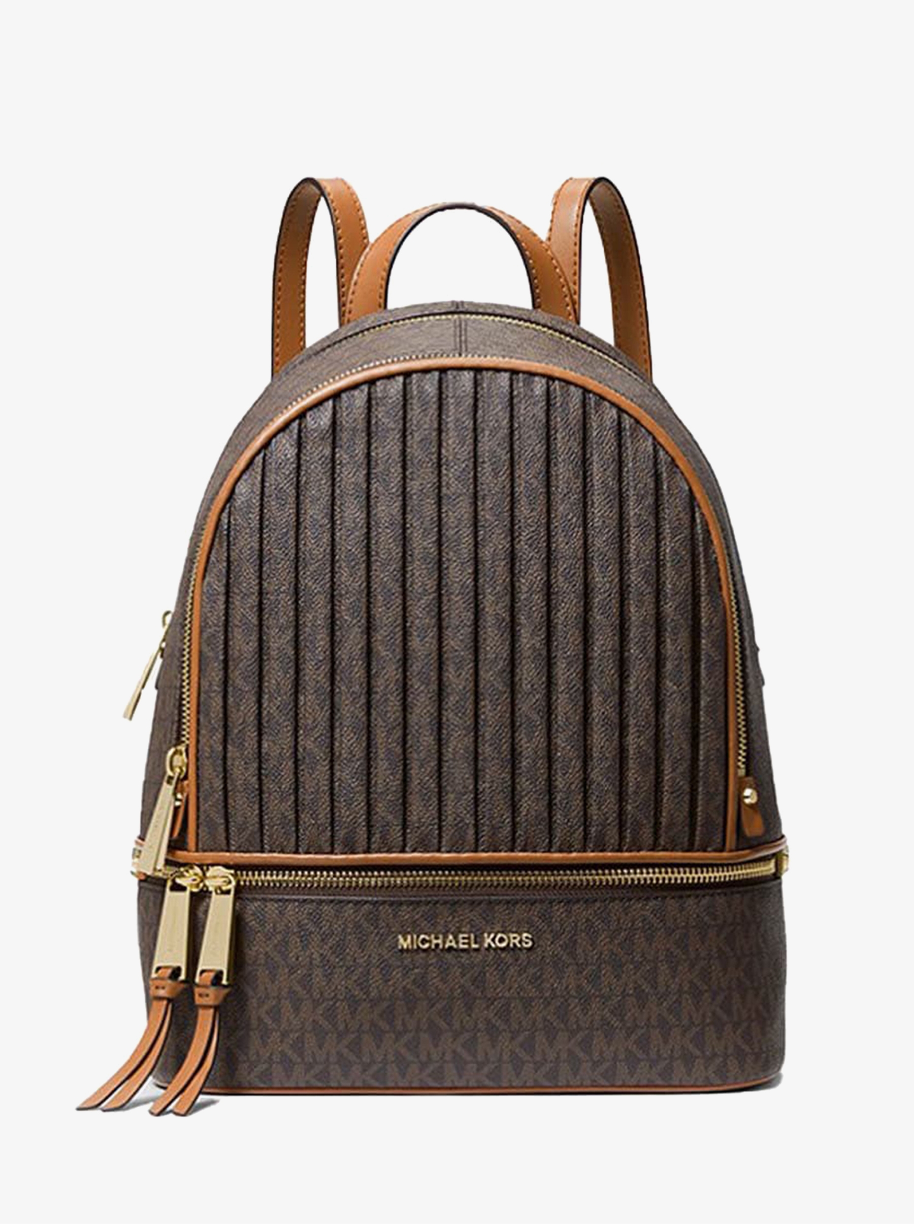 

Рюкзак женский Michael Kors B00633 коричневый/ светло-коричневый, 32х13х26 см, B00633