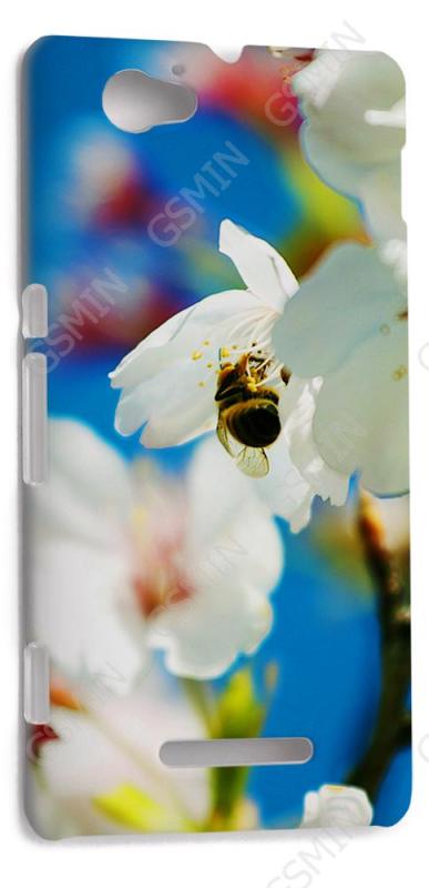

Чехол-накладка для Sony Xperia M / C1904 / C1905 (Белый) (Дизайн 173)