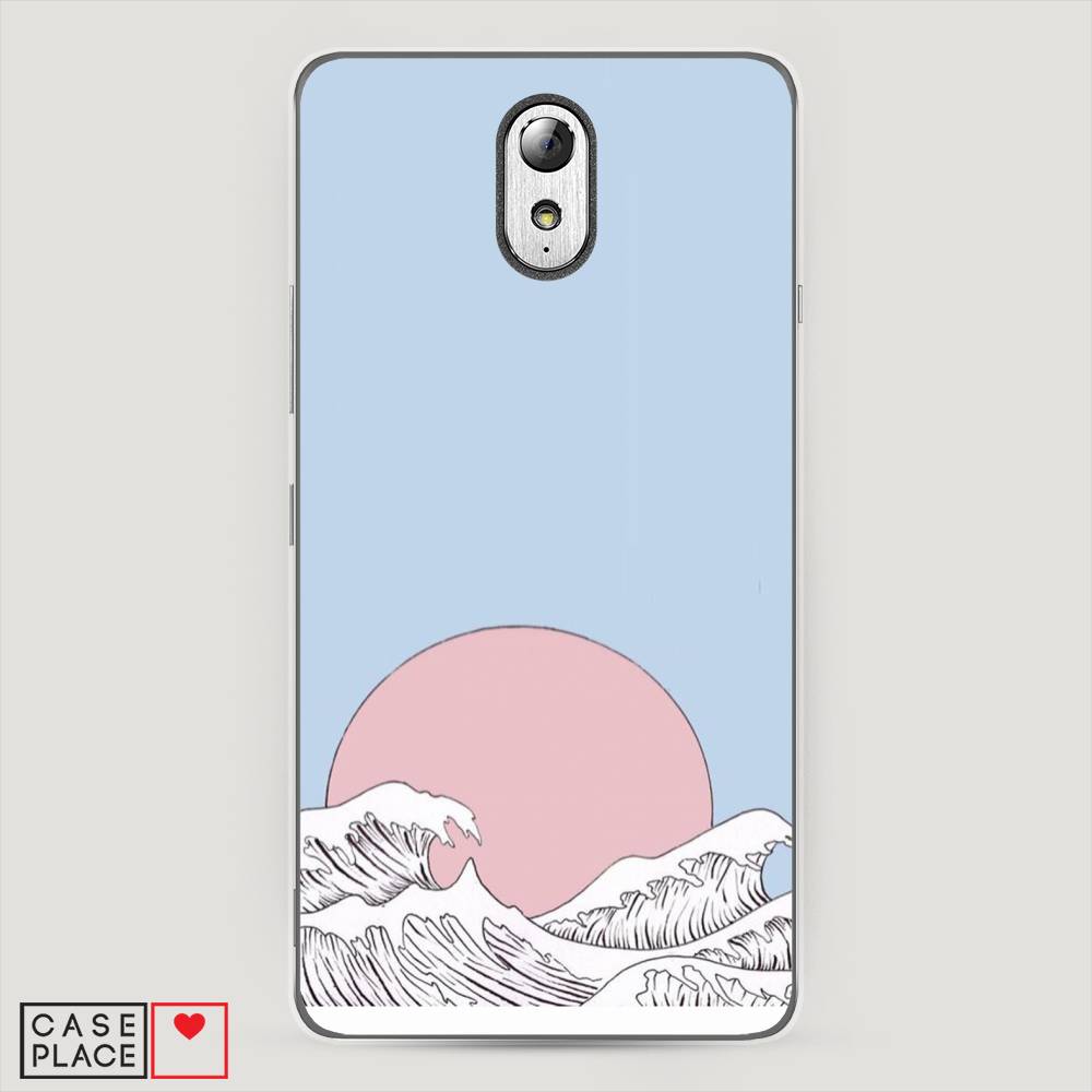 

Чехол Awog на Lenovo Vibe P1m / Леново Vibe P1m "Японское солнце", 111350-10