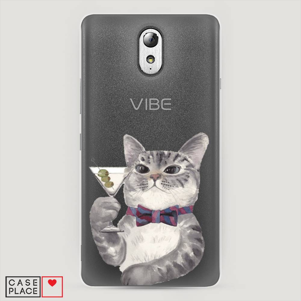 

Чехол Awog "Кот джентльмен" для Lenovo Vibe P1m