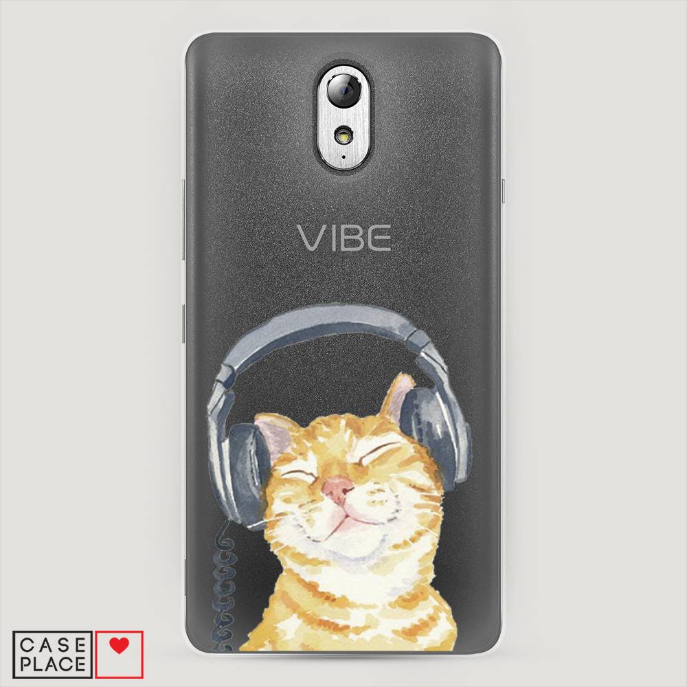 

Чехол Awog "Кот меломан" для Lenovo Vibe P1m