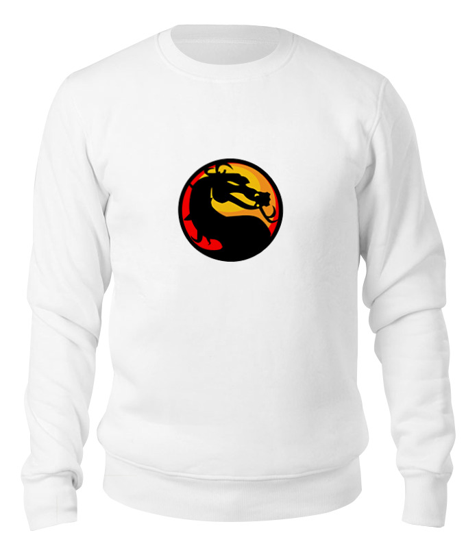 

Свитшот унисекс Printio Мортал комбат (mortal kombat) белый L, Мортал комбат (mortal kombat)