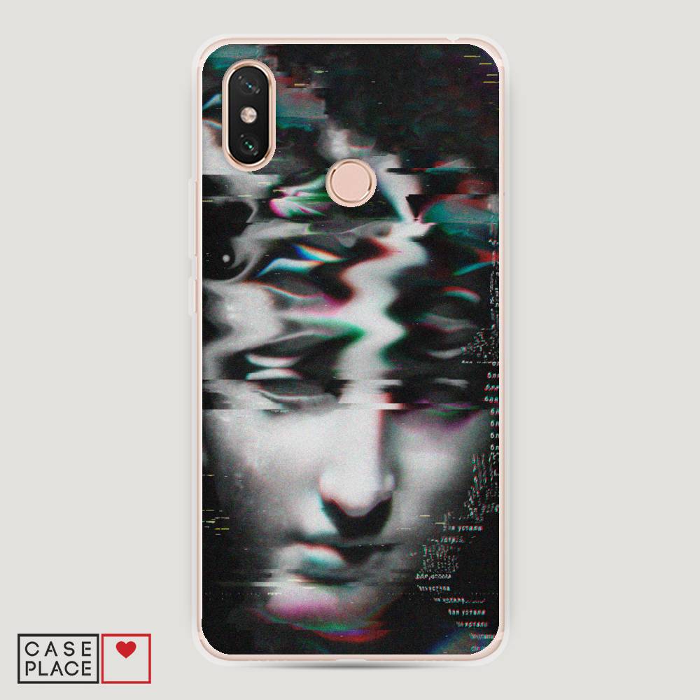 

Пластиковый чехол "Glitch Art" на Xiaomi Mi Max 3
