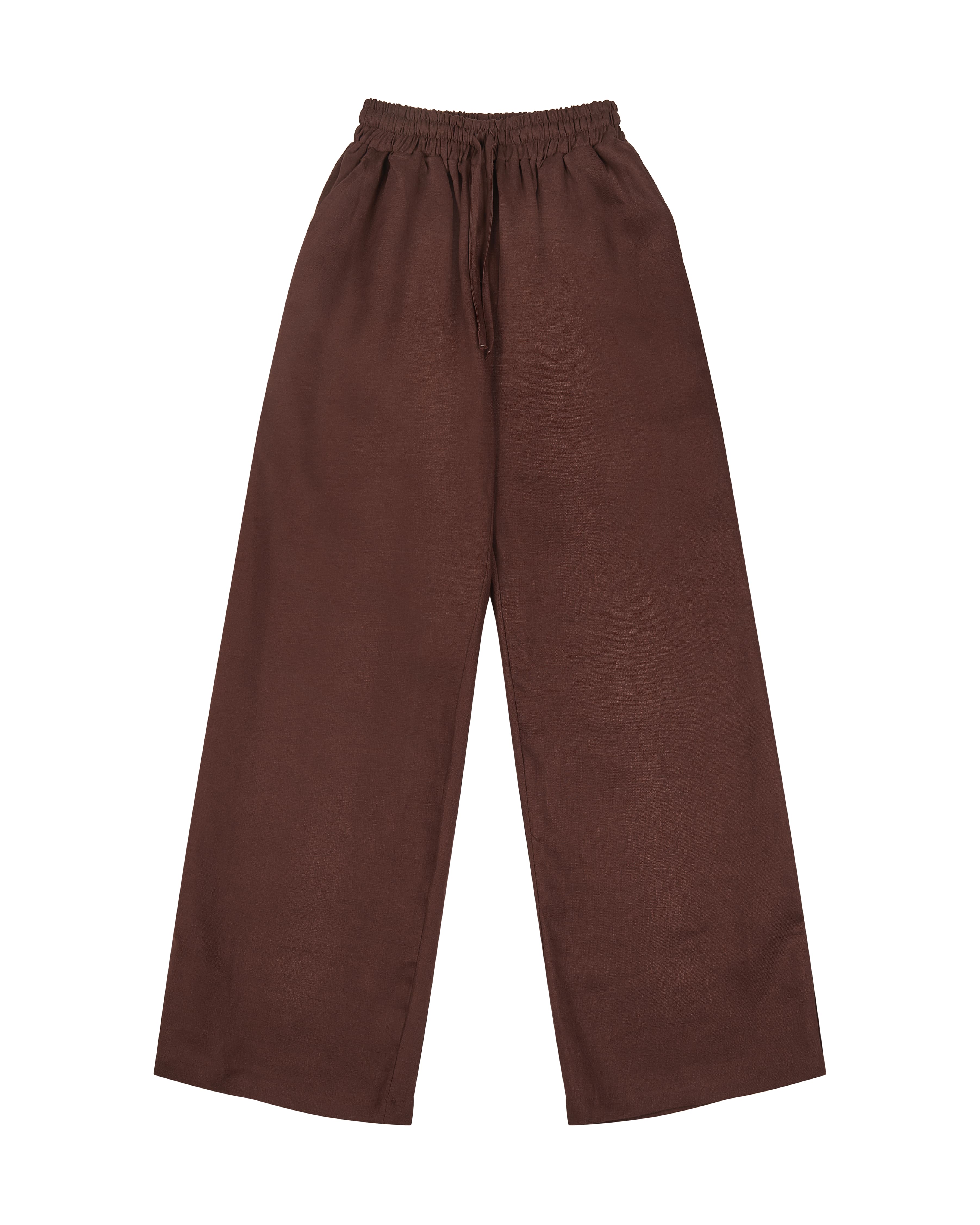 Брюки женские Atmosphere Linen pants коричневые L