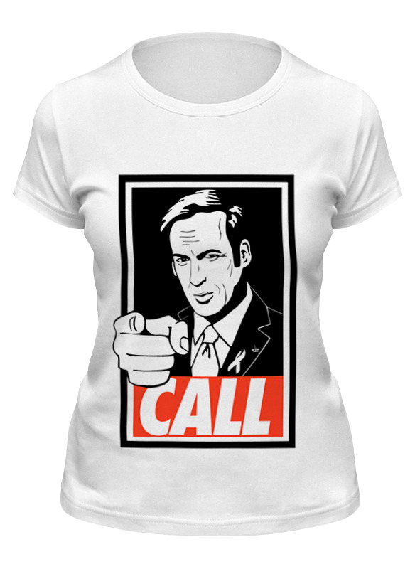 

Футболка женская Printio Better call saul белая S, Белый, Better call saul