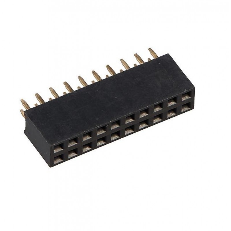 

Гнездо на плату PBD-20 (DS-1023 - 2x10), прямое черное