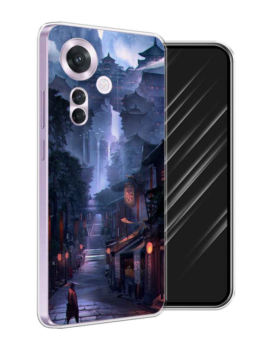 

Чехол Awog на Oppo Reno 11F "Одинокий самурай", Синий;черный;коричневый, 2516650-1