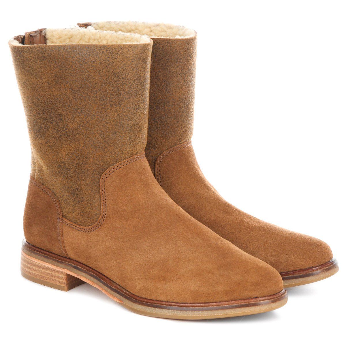 

Полусапоги женские Clarks Clarkdale Axel 26136417 коричневые 36 EU, Коричневый, Clarkdale Axel 26136417