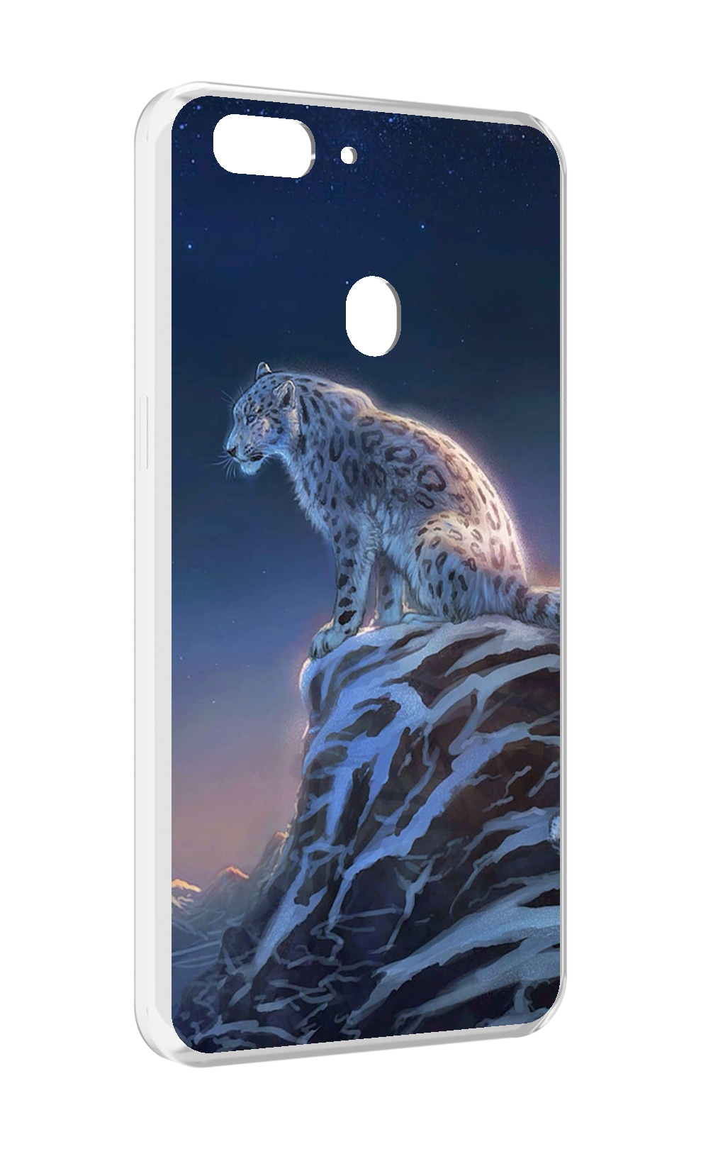 

Чехол MyPads Одинокий-Барс для Oppo Realme 2, Прозрачный, Tocco
