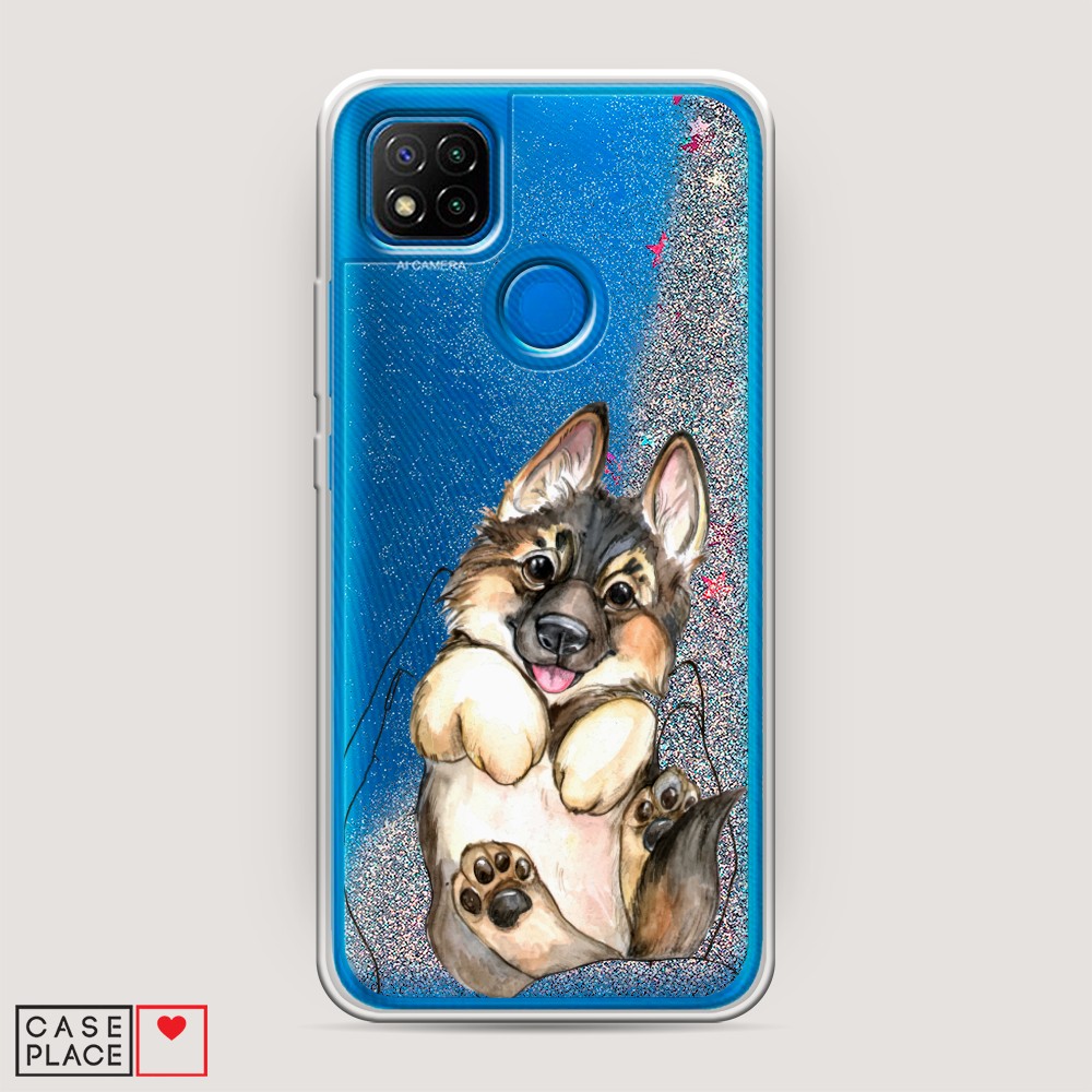 

Чехол Awog на Xiaomi Redmi 9C "Овчарка в ладошках", Разноцветный, 39091-1