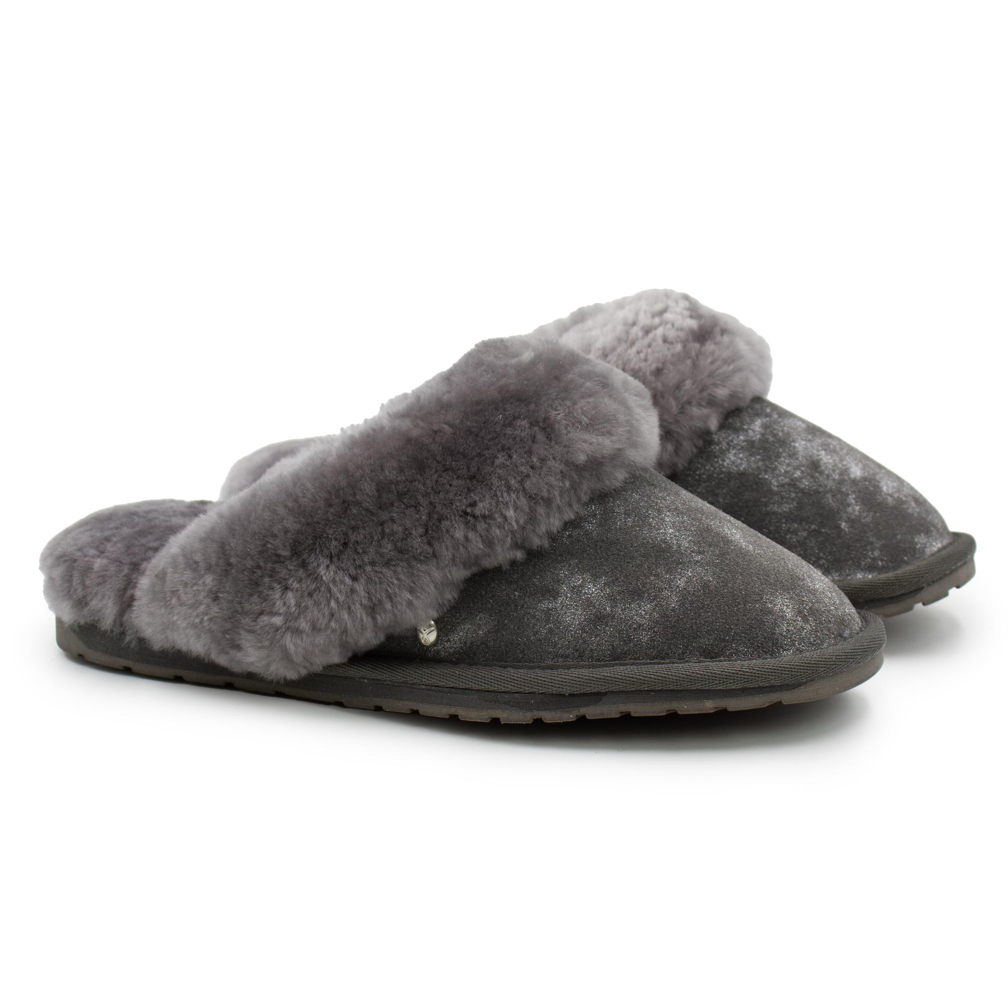 

Тапочки женские Emu Australia Jolie Spray W12383 серые 38 EU, Jolie Spray W12383