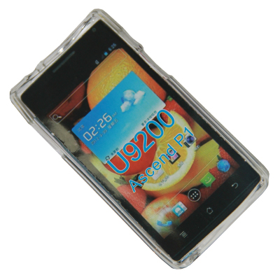 Чехол для Huawei U9200 (Ascend P1) силиконовый матовый <прозрачный>
