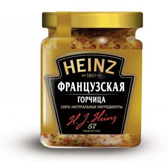 

Горчица Heinz французская 180 г