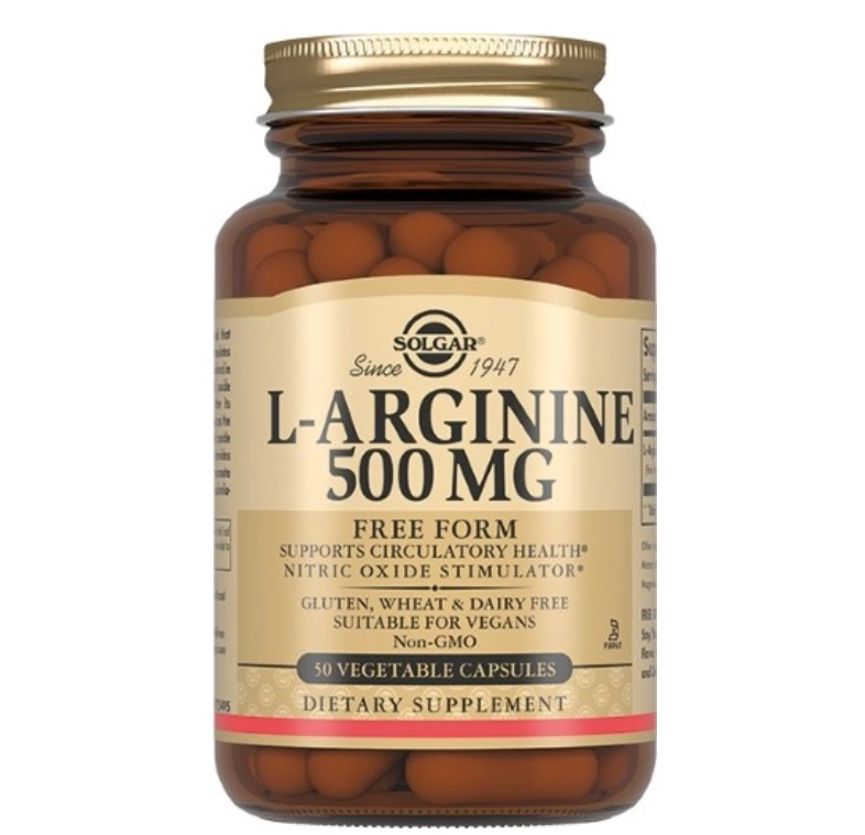 Solgar L-Аргинина капсулы 500 мг 50 шт.