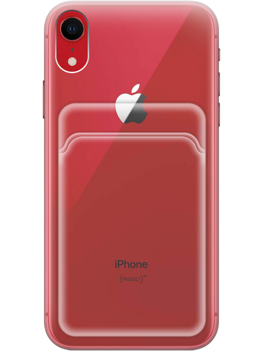 

Силиконовый чехол на Apple iPhone XR прозрачный, 20011980