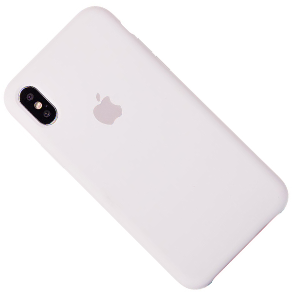 фото Чехол для apple iphone x, iphone xs силиконовый soft touch <белый> (премиум) promise mobile