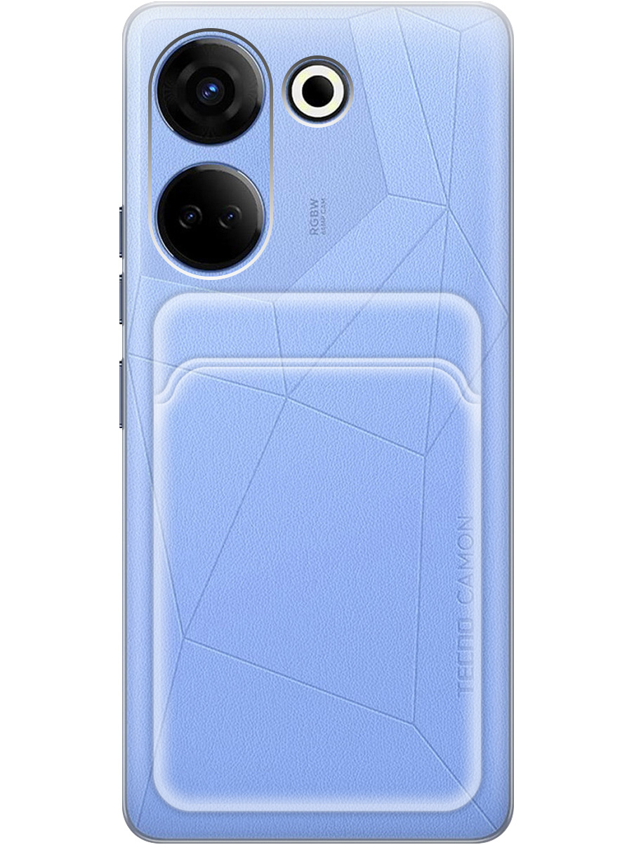 

Силиконовый чехол на Tecno Camon 20 / 20 Pro прозрачный, 20011963