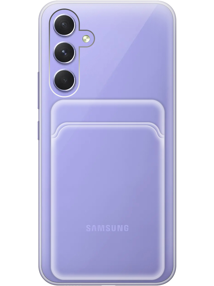 

Силиконовый чехол на Samsung Galaxy A54 5G прозрачный, 20011960