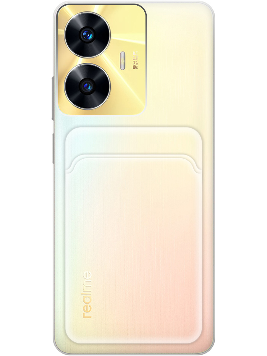 

Силиконовый чехол на Realme C55 прозрачный, 20011956