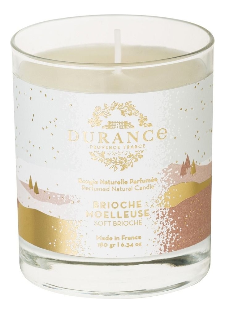 фото Ароматическая свеча durance perfumed natural candle soft brioche 180г (парижская бриошь)