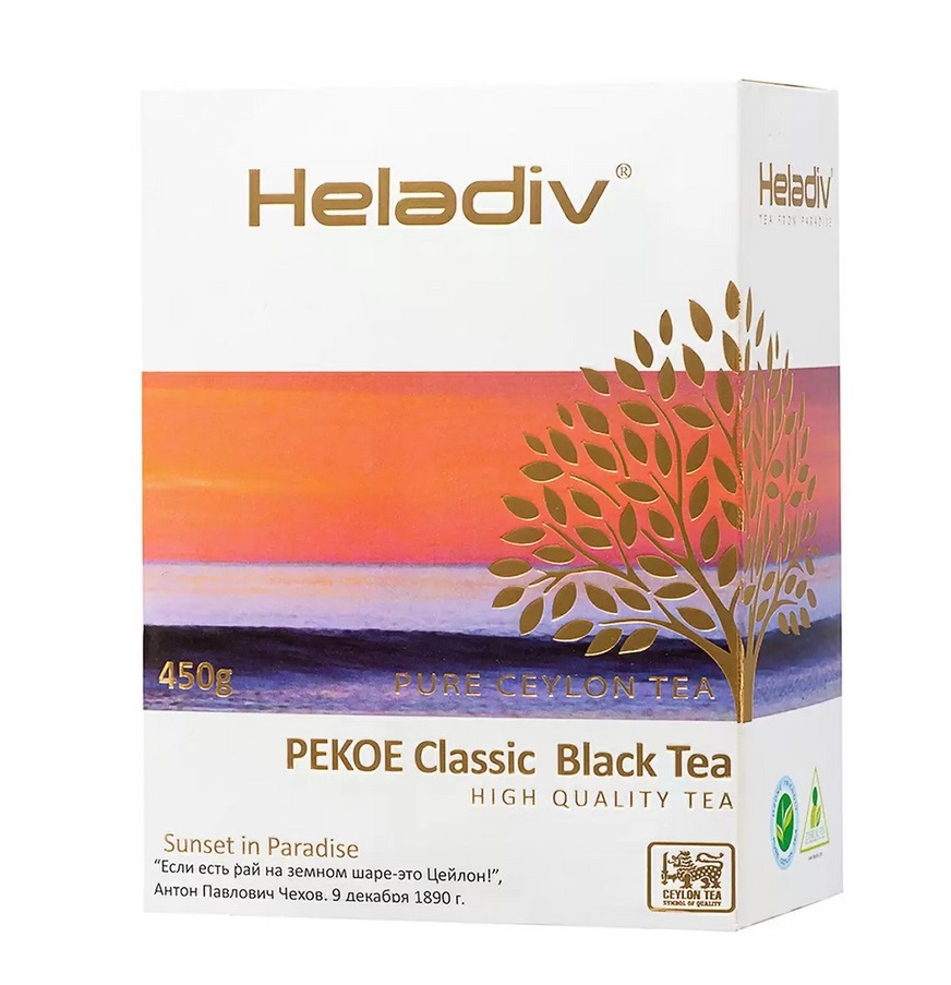 фото Чай черный heladiv pekoe листовой, 450 г