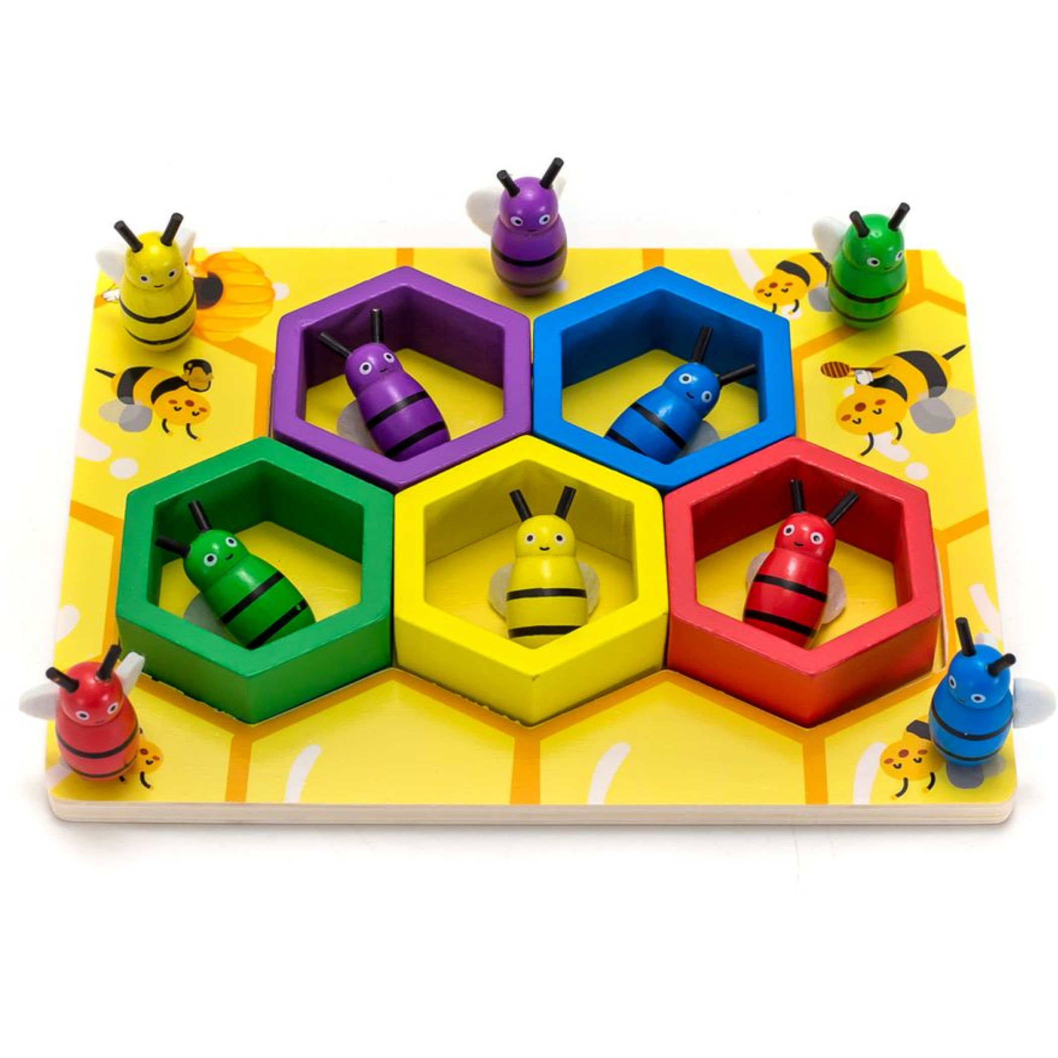 Деревянная игра Belvedere kids Пчелки Working bees